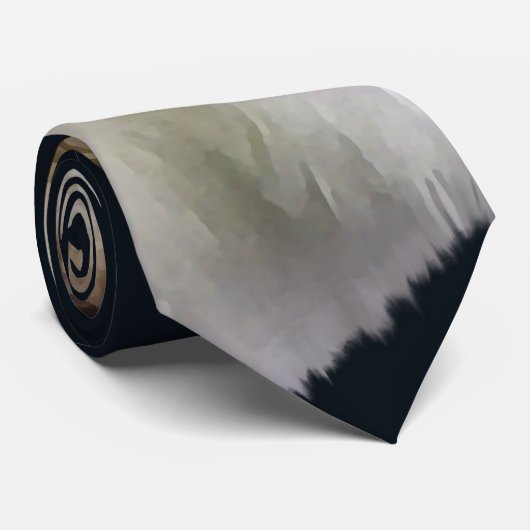 Bruin en wit Nederlands konijn Stropdas (Opgerold)