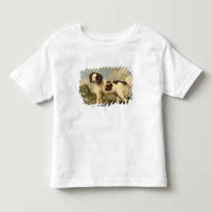 Bruin en wit Norfolk of Water Spaniel, 1778 (olie Kinder Shirts