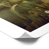 Bruin en wit Norfolk of Water Spaniel, 1778 (olie Poster (Hoek)