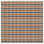 Bruin en wit speldenbruin stof (Swatch)