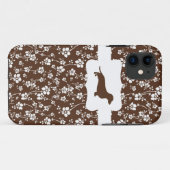 Bruin en without met Dachshund Case-Mate iPhone Case (Achterkant (horizontaal))