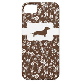 Bruin en without met Dachshund iPhone 11 Hoesje