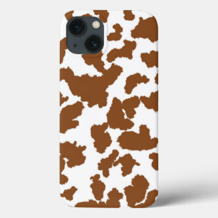 Bruin en witte Koeienhuid Case-Mate iPhone Case