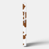 Bruin en witte Koeienhuid Case-Mate iPhone Case (Achterkant / Links)