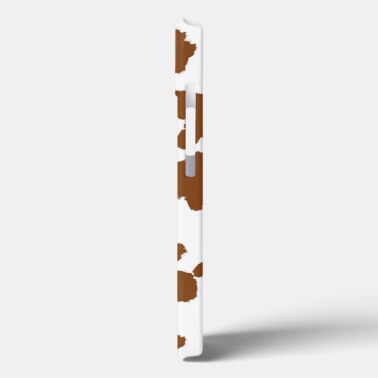 Bruin en witte Koeienhuid Case-Mate iPhone Case (Achterkant / Links)