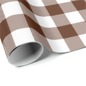 Bruin en wittesnoppen |Groot patroon| Cadeaupapier (Rol Hoek)