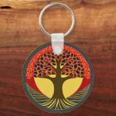 Bruin- en zeepboom van de Sleutelhanger van het le (Voorkant)