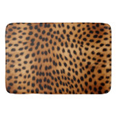 Bruin en Zwart Cheetah Dierenprint Badmat (Voorkant)