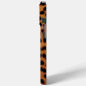 Bruin en Zwart Cheetah Dierenprint Case-Mate iPhone Case (Achterkant / Links)