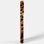 Bruin en Zwart Cheetah Dierenprint Case-Mate iPhone Case (Achterkant / Rechts)