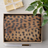 Bruin en Zwart Cheetah Dierenprint Tissuepapier (Geschenk)