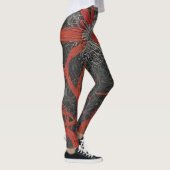 Bruin en Zwart Leggings (Rechts)