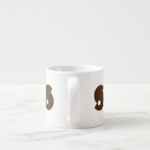 Bruin Espresso Kop (Achterkant)