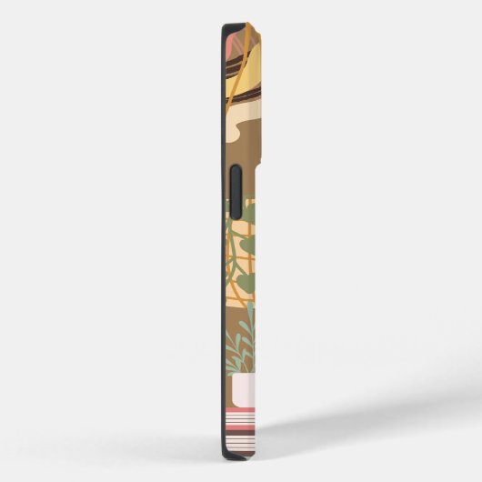 Bruin Esthetisch Vrouw Leesboek Case-Mate iPhone Case (Achterkant / Rechts)