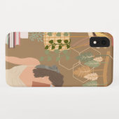 Bruin Esthetisch Vrouw Leesboek Case-Mate iPhone Case (Achterkant (horizontaal))