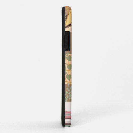 Bruin Esthetisch Vrouw Leesboek Case-Mate iPhone Case (Achterkant/rechts)