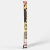 Bruin Esthetisch Vrouw Leesboek Samsung Galaxy Hoesje (Rechterkant)