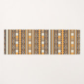 bruin etnisch aztec yogamat (Voorkant (horizontaal))