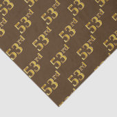 Bruin, Faux Gold 53e (53e) evenement Tissuepapier (Detail)