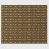 Bruin, Faux Gold 63e (63e) evenement Cadeaupapier (Vlak)