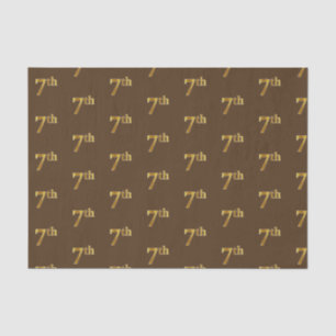 Bruin, Faux Gold 7th (7e) Event Tissue Paper Tissuepapier