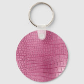 Bruin Faux Leather Cowgirl Floral Sleutelhanger (Achterkant)