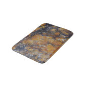 Bruin faux Marble Stone Badmat (Gekanteld)