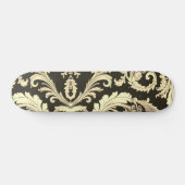 Bruin Fleur Antiek Persoonlijk Skateboard (Horizontaal)
