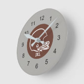 Bruin Football Helmkast Ronde Klok (Hoek)