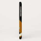 Bruin Football Sport iPhone X Hoesje (Achterkant/links)