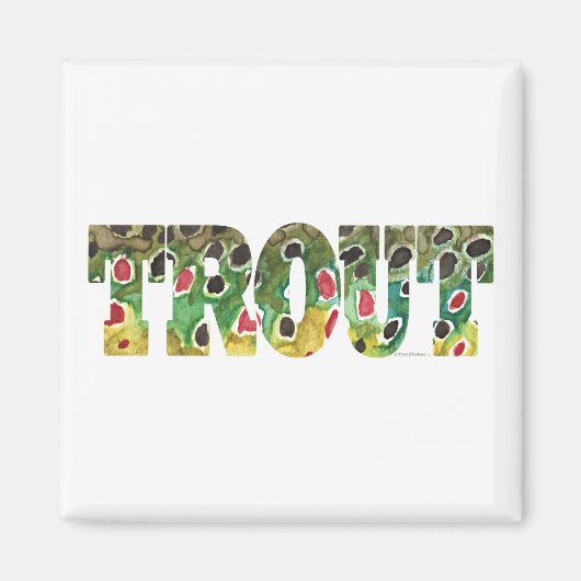 Bruin forelontwerp magneet (Voorkant)