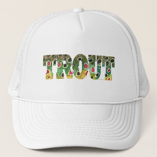 Bruin forelontwerp trucker pet (Voorkant)