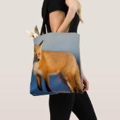 Bruin Fox Canvas tas (Dichtbij)