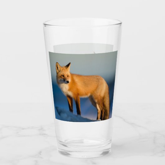 Bruin Fox Glas (Voorkant)
