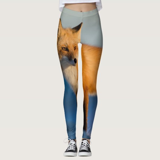 Bruin Fox Leggings (Voorkant)