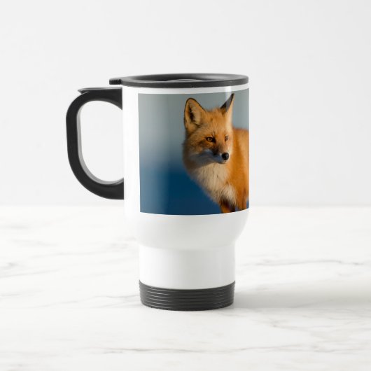 Bruin Fox Reisbeker (Links)