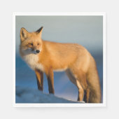 Bruin Fox Servet (Voorkant)