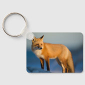 Bruin Fox Sleutelhanger (Achterkant)