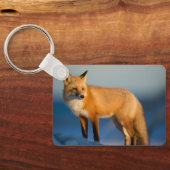 Bruin Fox Sleutelhanger (Achterkant)