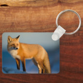 Bruin Fox Sleutelhanger (Voorkant)
