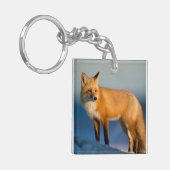 Bruin Fox Sleutelhanger (Voorkant Links)