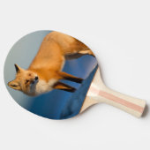 Bruin Fox Tafeltennisbatje (Zijkant)