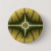 Bruin - Fractal Ronde Button 5,7 Cm (Voorkant)
