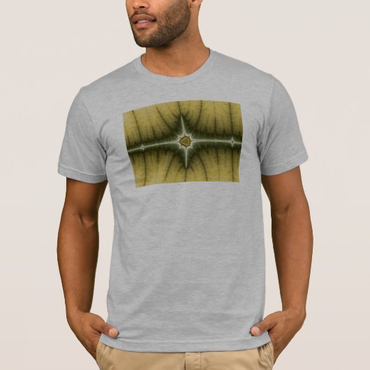Bruin - Fractal T-shirt (Voorkant)