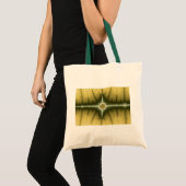 Bruin - Fractal Tote Bag (Voorkant (product))