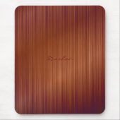 Bruin geborsteld metaal Muismat (Voorkant)