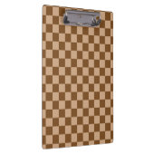 Bruin gecontroleerd klembord (Rechts)