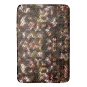 Bruin gekleurd driehoekig mozaïek met lichte opluc badmat (Voorkant Verticaal)