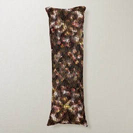 Bruin gekleurd driehoekig mozaïek met lichte opluc lichaamskussen