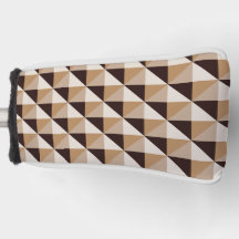 Bruin geometrisch patroon